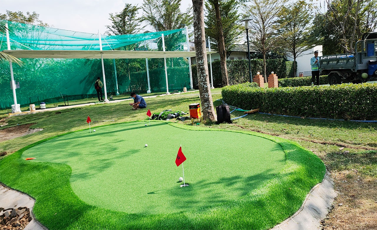 Thảm Cỏ Nhân Tạo Sân Golf HV - 28