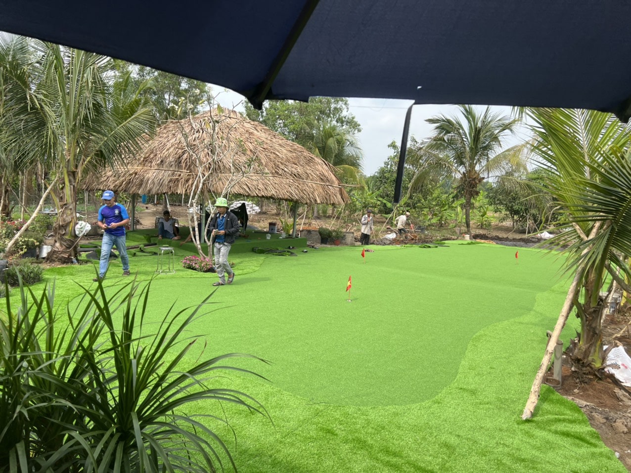 Thảm Cỏ Nhân Tạo Sân Golf HV - 32