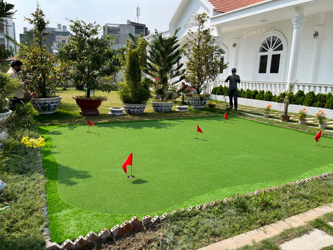 Thảm Cỏ Nhân Tạo Sân Golf HV - 33
