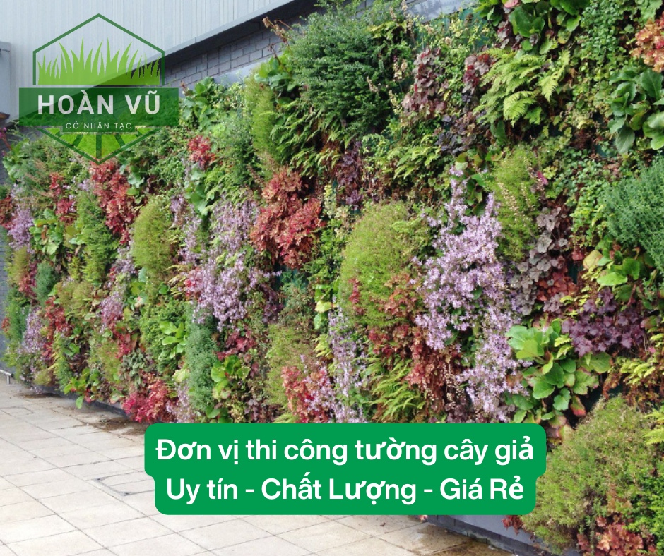 Đơn vị thi công tường cây giả uy tín tại Hà Nội